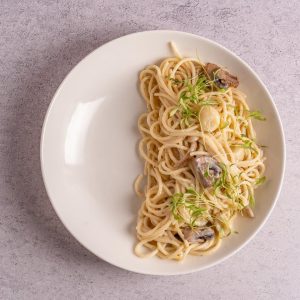 פסטה שמנת פטריות