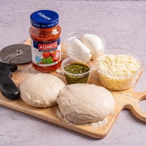 מארז להכנת פיצה מרגריטה מהממת