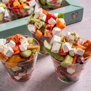 סלט שוק בכוסות